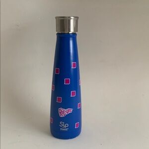 Sip by Swell Blue and Pink Patterned Bottle